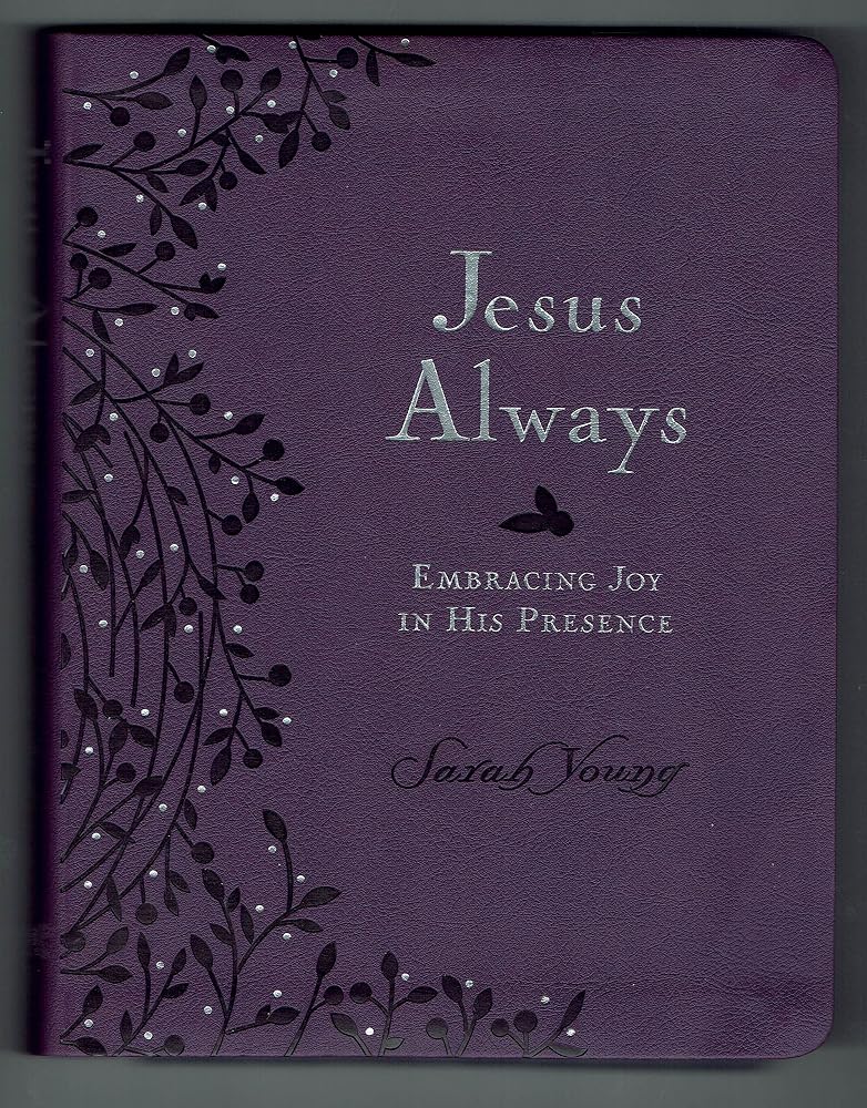 Jesus Always: Embracing Joy in His Presence - Custom Purple Leather Edition cover image