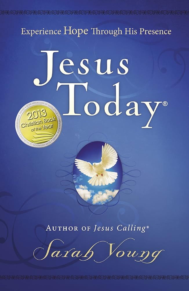 Jesus Today, Hardcover, with Full Scriptures: Experience Hope Through His Presence (A 150-Day Devotional) cover image