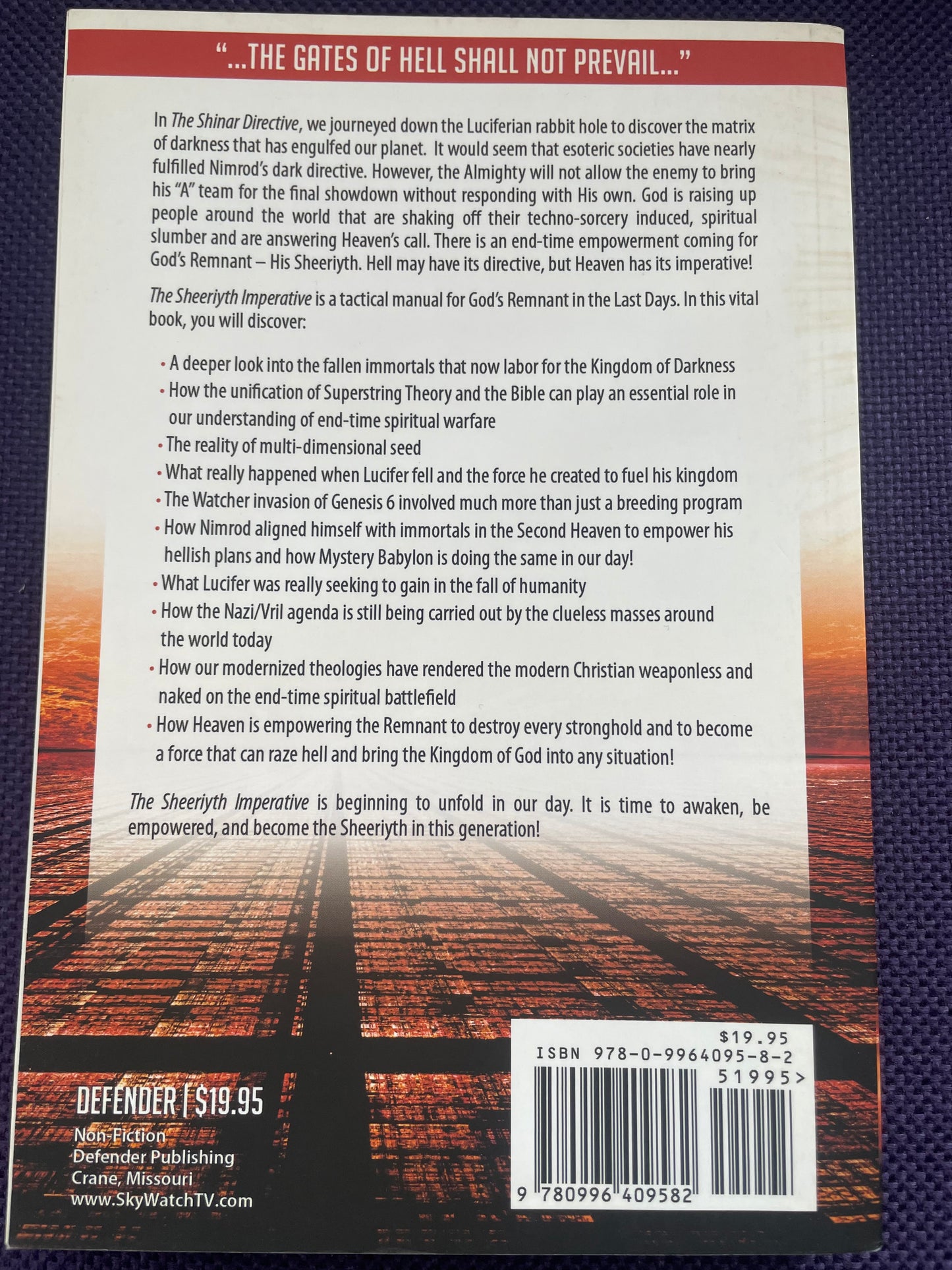 The Sheeriyth Imperative: Empowering the Remnant to Overcome the Gates of Hell