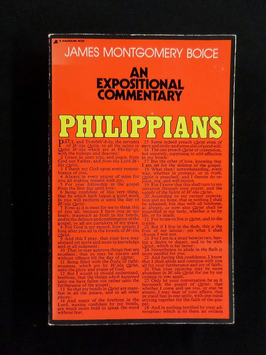 Philippians: An Expositional Commentary cover image