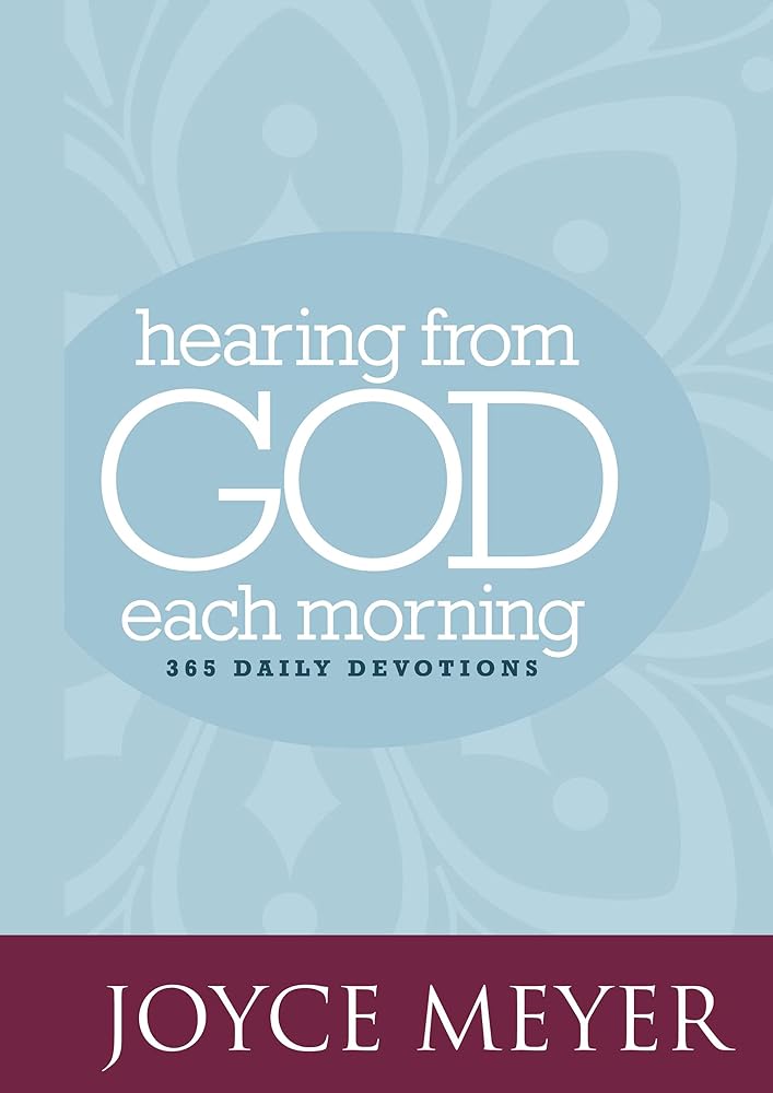 Hearing from God Each Morning: 365 Daily Devotions cover image
