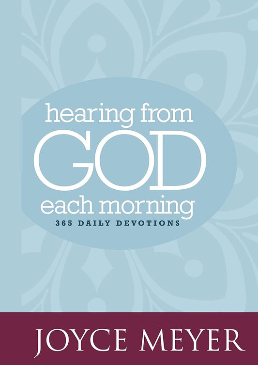 Hearing from God Each Morning: 365 Daily Devotions cover image