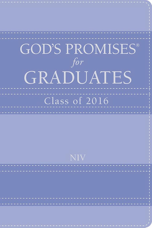 God's Promises for Graduates: Class of 2016 - Lavender NIV cover image