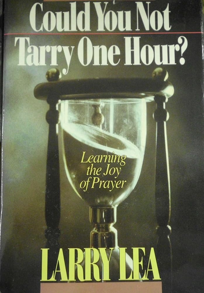 Could You Not Tarry One Hour?: Prayer Diary cover image