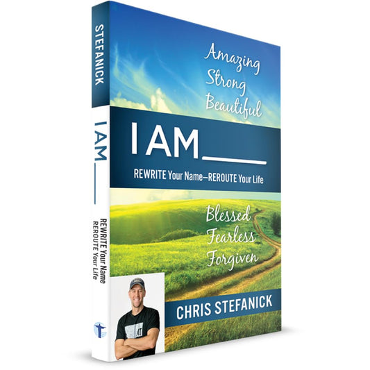 I AM_ Rewrite Your Name-REROUTE Your Life - Blessed Fearless Forgiven cover image