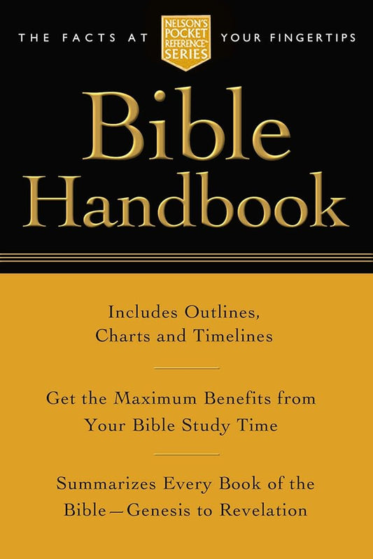 Pocket Bible Handbook: Nelson's Pocket Reference Series cover image