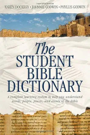 The Student Bible Dictionary cover image