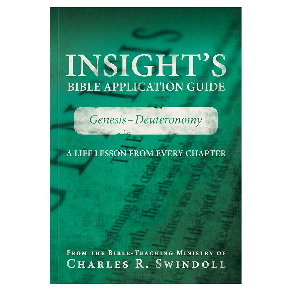 Insight's Bible Application Guide: Genesis-Deuteronomy-A Life Lesson from Every Chapter (Insight's Bible Application Guides) cover image
