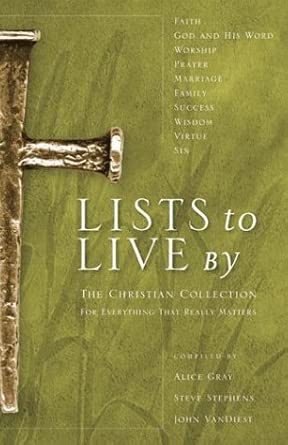 Lists to Live By: The Christian Collection: For Everything That Really Matters cover image