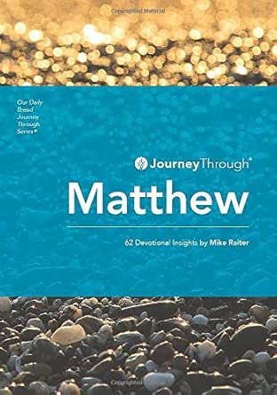 Journey Through Matthew: 62 Devotional Insights cover image