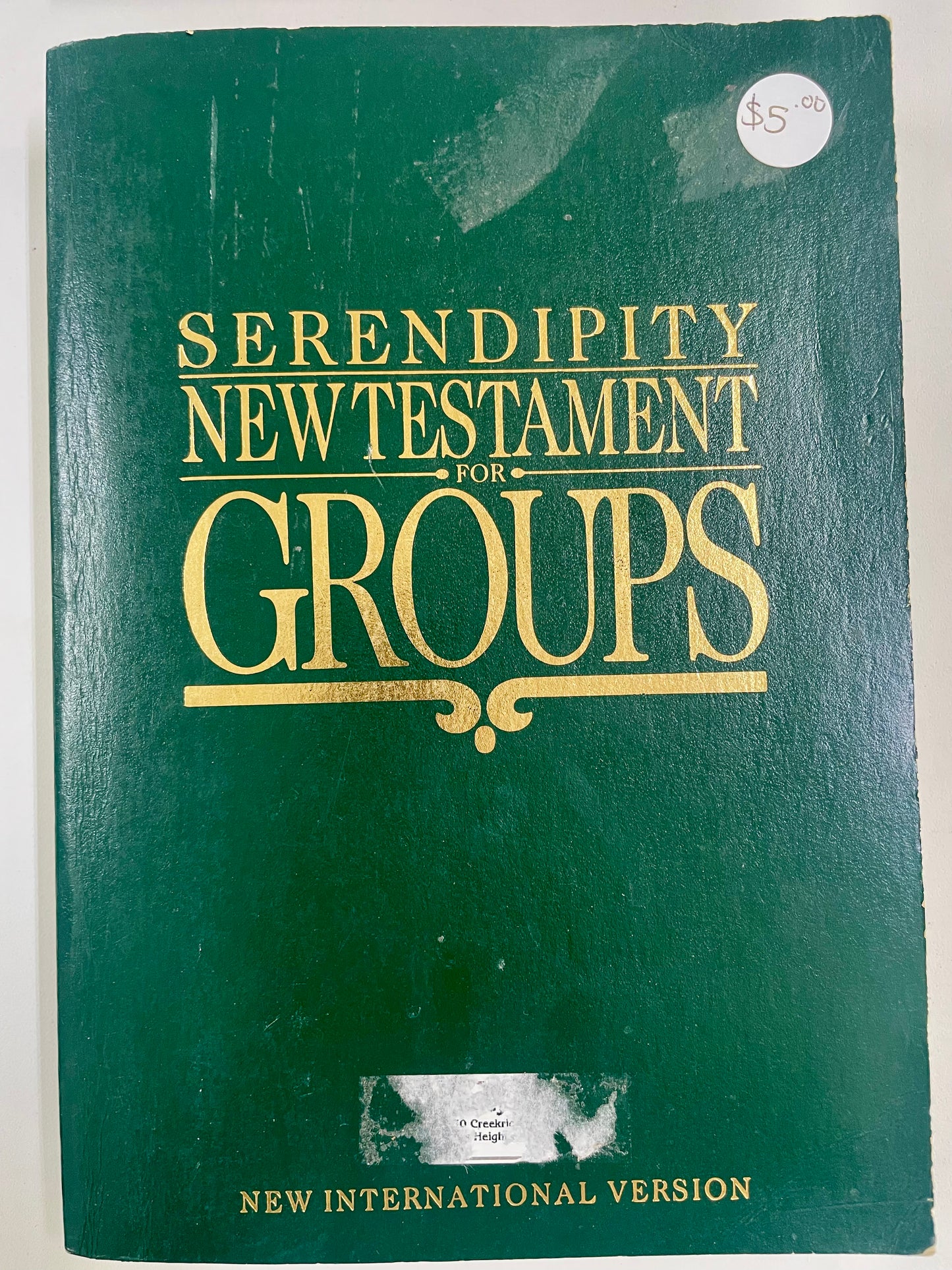 Serendipity New Testament for Groups (NIV)