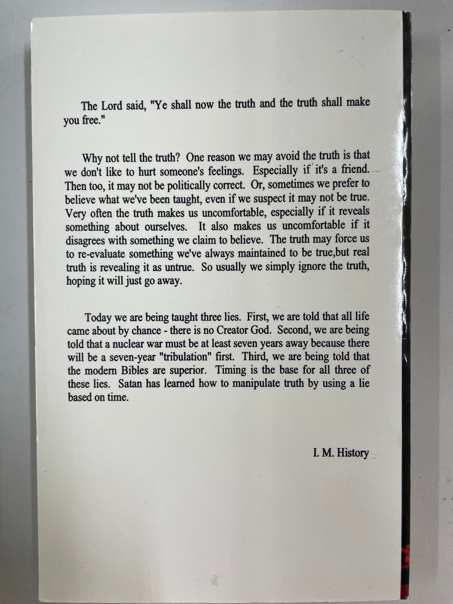 The Far Side of Armageddon by I.M. History